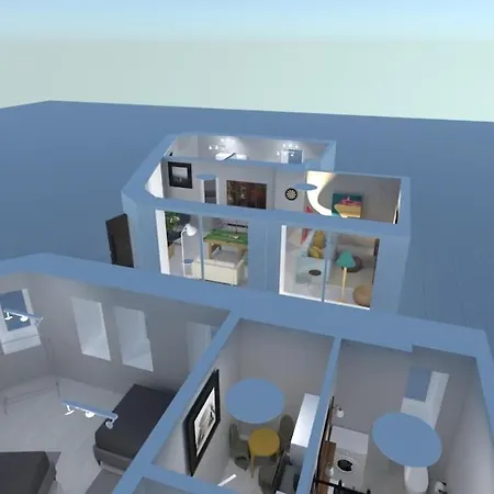 Apartment Zentrales Game Loft - Fuer 10 Gaeste Stuttgart