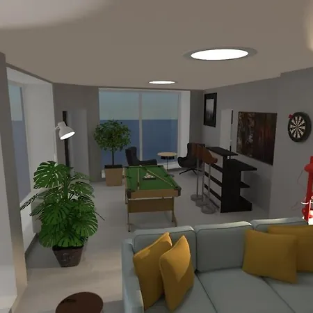דירה Zentrales Game Loft - Fuer 10 Gaeste שטוטגרט